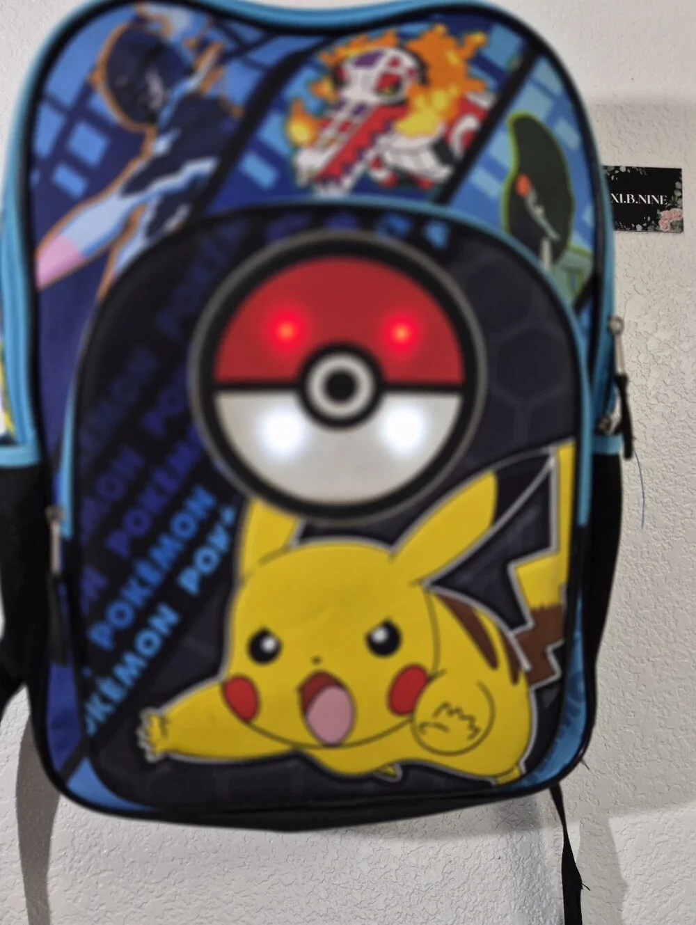 Pokemon Super Cute Light Up Backpack For Sale